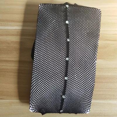 Women Sexy Rhinestone Hollow Out Fishnet Pantyhose Stockings