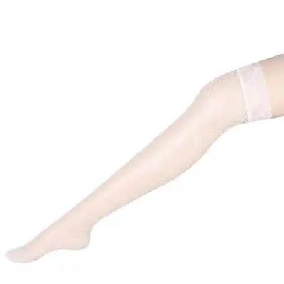 Women Sexy Lace Stretch Mesh Stockings