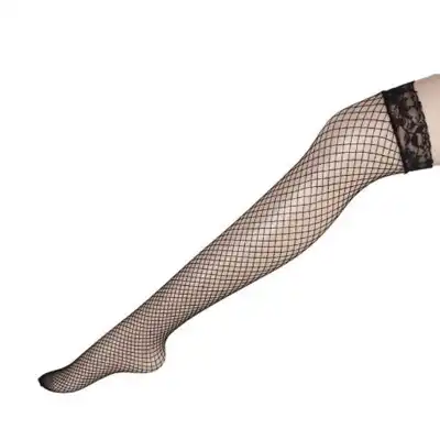 Women Sexy Lace Stretch Mesh Stockings