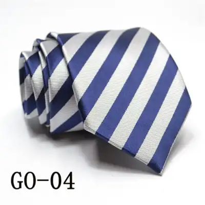 Men's Fashion Striped And Polka Dot Pattern Tie