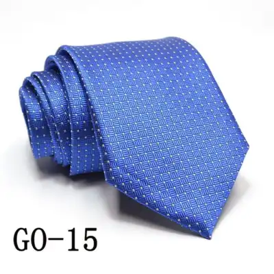 Men's Fashion Striped And Polka Dot Pattern Tie