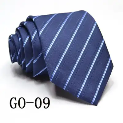 Men's Fashion Striped And Polka Dot Pattern Tie