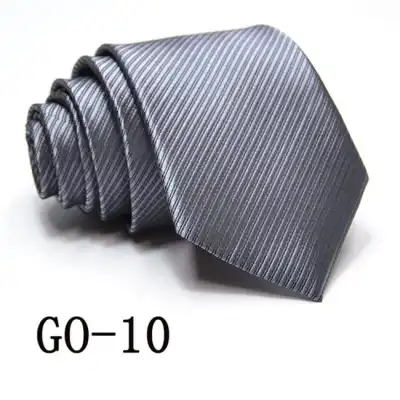 Men's Fashion Striped And Polka Dot Pattern Tie