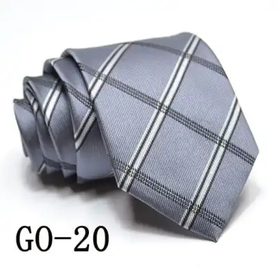 Men's Fashion Striped And Polka Dot Pattern Tie
