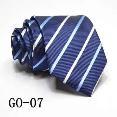 Men's Fashion Striped And Polka Dot Pattern Tie
