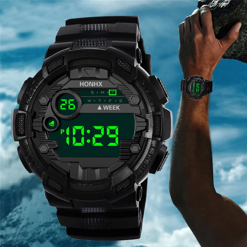 Sports Leisure Multi-function Digital Watch 50mm