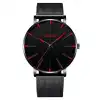 Mesh Strap-Black Strap-Black Case-Red Pointer