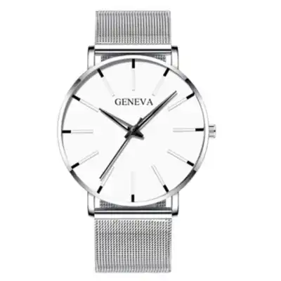 Simple Mesh Strap Quartz Watch