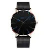 Mesh Strap-Black Strap-Rose Case-Blue Pointer
