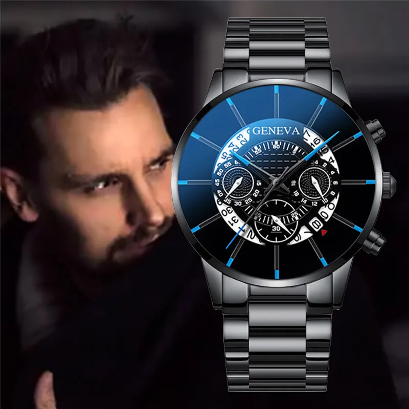 Casual Flase Eye Shape Quartz Wrist Watch with Alloy Strap