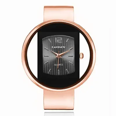Women's Fashion Rectangular Bracelet Design Quartz Watch