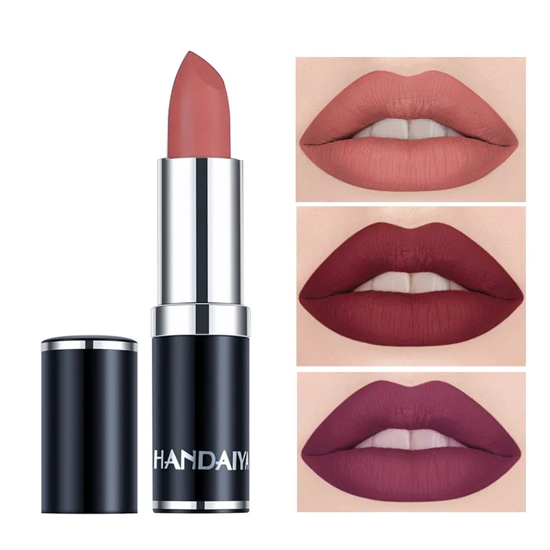 Handaiyan Waterproof Velvet Lip Nude Sexy Lipstick Long Lasting
