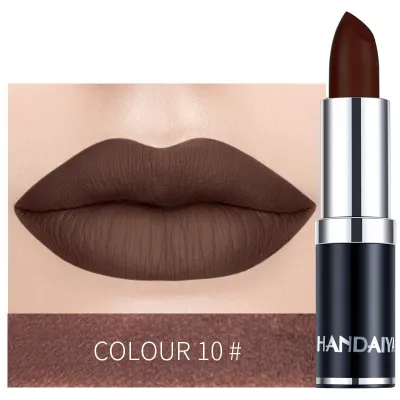 Handaiyan Waterproof Velvet Lip Nude Sexy Lipstick Long Lasting