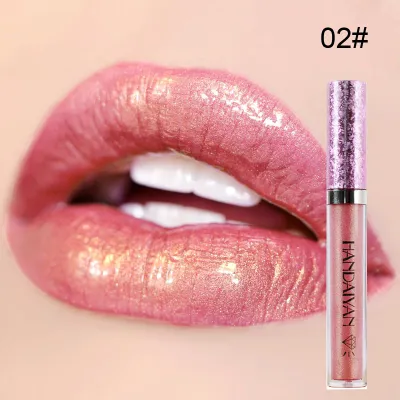 Handaiyan Mermaid Diamond Glitter Long Lasting Waterproof Lipstick