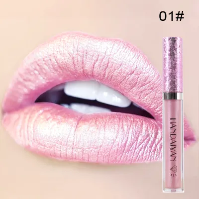 Handaiyan Mermaid Diamond Glitter Long Lasting Waterproof Lipstick