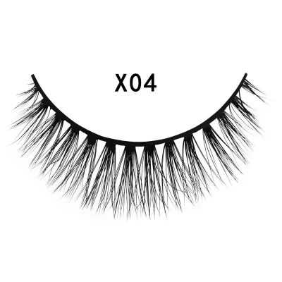 3pairs/set Women 3D Multilayer Mink Hair Eyelashes Fluffy Natural Look