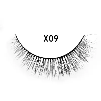 3pairs/set Women 3D Multilayer Mink Hair Eyelashes Fluffy Natural Look