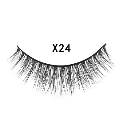 3pairs/set Women 3D Multilayer Mink Hair Eyelashes Fluffy Natural Look