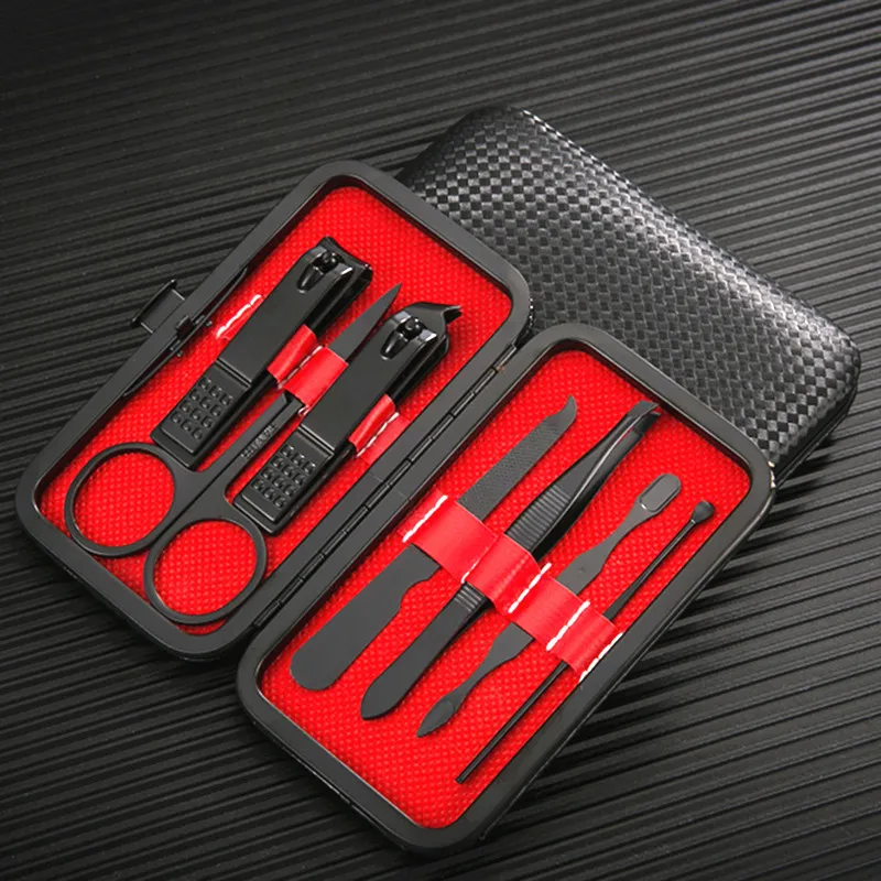 7pcs/set Stainless Steel Nail Clipper Set - Professional Nail Trimming Kit for All Skin Types
