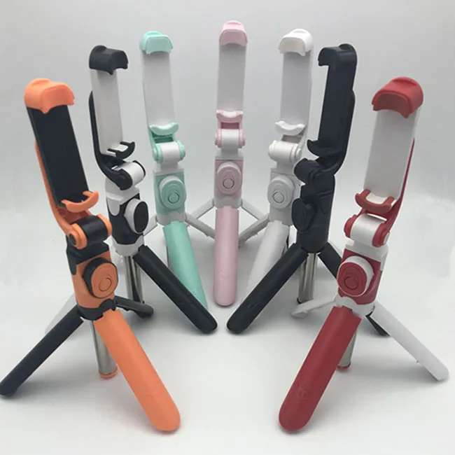 New Bluetooth Live Broadcast Selfie Tripod Stainless Steel Portable Phone Holder
