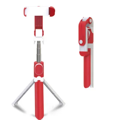 New Bluetooth Live Broadcast Selfie Tripod Stainless Steel Portable Phone Holder