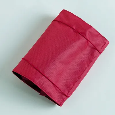 Women Solid Color Large Capacity Foldable Cosmetic Bag PU Toiletry Organizer