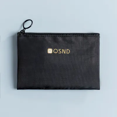 Women Multifunction Mesh Cloth Cosmetic Bag Simple Modern Nylon Cosmetics Organizer