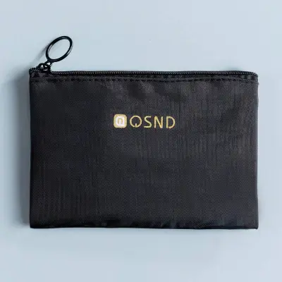 Women Multifunction Mesh Cloth Cosmetic Bag Simple Modern Nylon Cosmetics Organizer