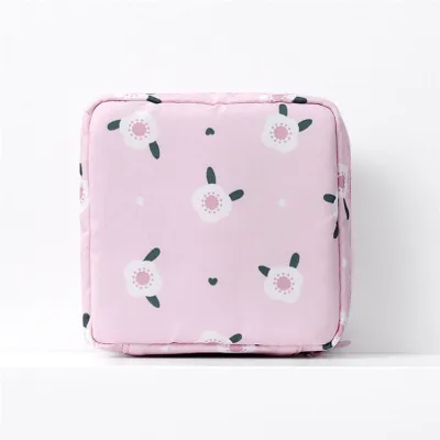 Women Creative Cartoon Graphic Print Zipper Portable Cosmetic Clutch Bag