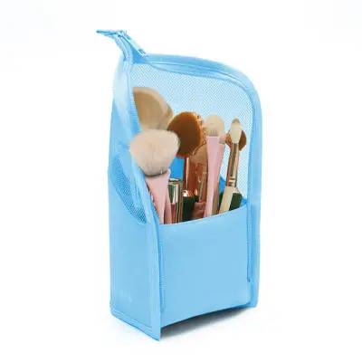 Creative Vertical Large Capacity Waterproof Cosmetic Bag for Women