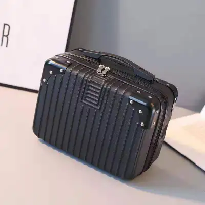 Women Fashion Travel Box Type Cosmetic Case with Cute Cartoon Design
