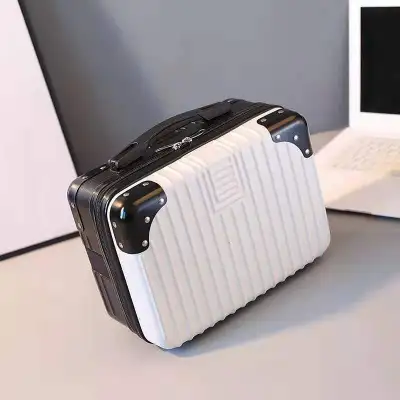 Women Fashion Travel Box Type Cosmetic Case with Cute Cartoon Design