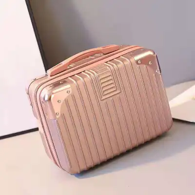 Women Fashion Travel Box Type Cosmetic Case with Cute Cartoon Design