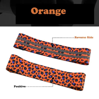 Anti-Slip Leopard Print Hip-Lifting Sports Pull Belt for Home Fitness