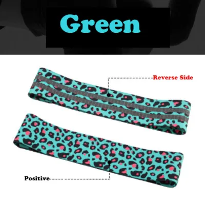 Anti-Slip Leopard Print Hip-Lifting Sports Pull Belt for Home Fitness