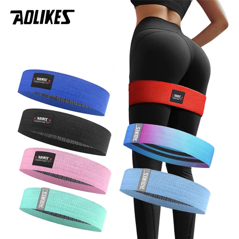 Yoga Unisex Elastic Stretch Resistance Band Pure Cotton
