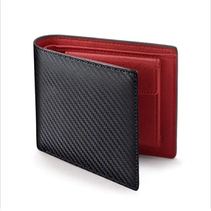Men Japanese Style Bifold Genuine Leather Wallet