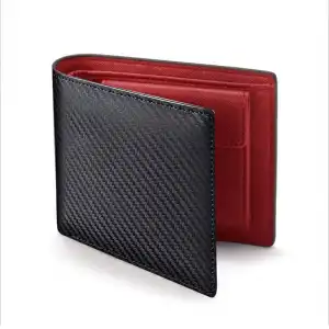 Men Japanese Style Bifold Genuine Leather Wallet