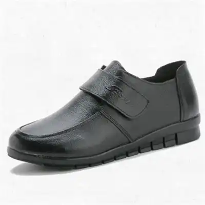 Size:4.5-11 Women Plus Size Casual Flat Slip On Genuine Leather Loafers