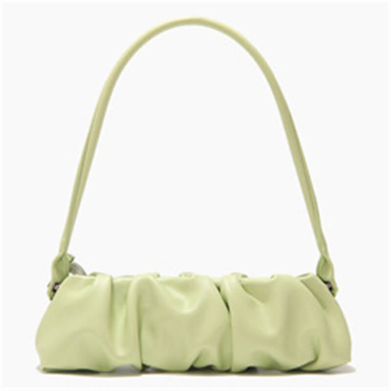 ★JILLSTUART★ Eden scrunchie shoulder bag 3 colors JLBA3F55 Wholesale Women Fashion Solid Color Creased Shoulder Bag