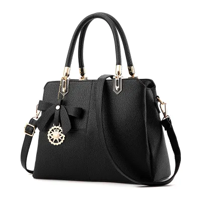 Women Fashion Color Blocking Large Capacity Tote Handbag