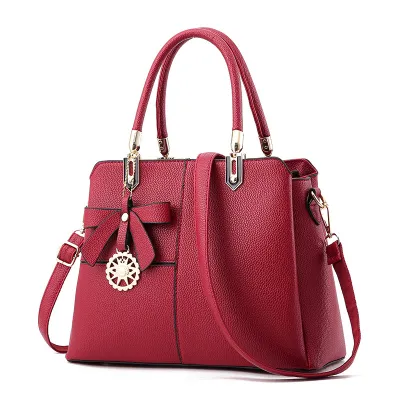 Women Fashion Color Blocking Large Capacity Tote Handbag