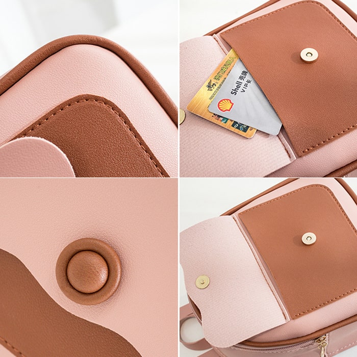 Marithe☆CLASSIC LOGO MINI BACKPACK （2color） Red & White Colorblock Mini Backpack | Claire's US