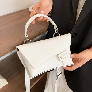 Women Fashion Casual PU Leather Waist Bag Crossbody Bag with Adjustable Strap