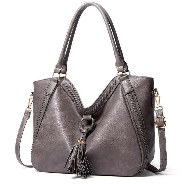 Wholesale Women Fashion Solid Color Large Capacity Tassel