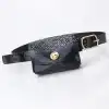 Snakeskin Pattern Black