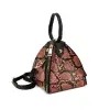 Red Brown Snakeskin