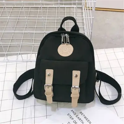 Women's Fashion Color Blocking Large Capacity Oxford Backpack