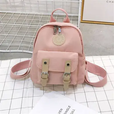 Women's Fashion Color Blocking Large Capacity Oxford Backpack