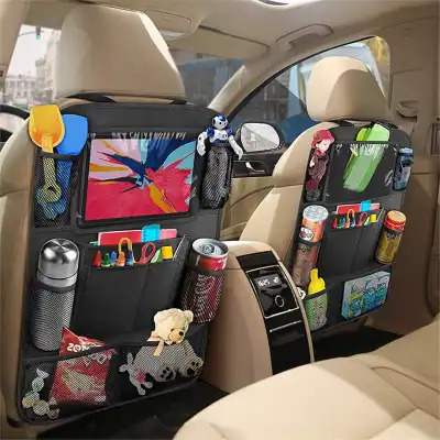 Car Seat Back Hanging Nets Pocket Storage Bag
